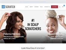 Tablet Screenshot of ez-scratch.com